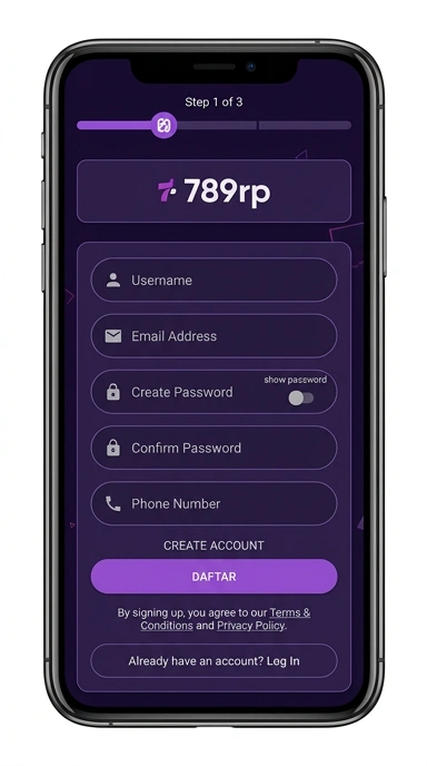 Buat Akun Baru 789rp dengan Mudah
