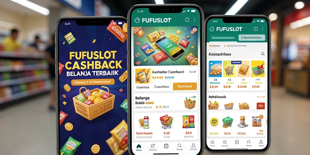 Tampilan antarmuka FUFUSLOT yang menarik dan informatif untuk pengguna.